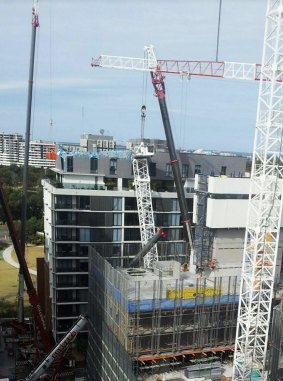Four cranes that were brought in for the recovery operation started dismantling the crane on Saturday.