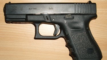 A Queensland Police Service-issued Glock has gone missing from a south-east Queensland police station.