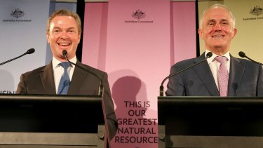 Christopher Pyne and Malcolm Turnbull reveal their innovation plans.