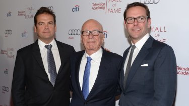Rupert Murdoch confirms plan to hand over 21st Century Fox reins to James