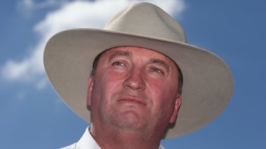 Deputy Prime Minister Barnaby Joyce  refused to revel in the relationship woes of his 'nemesis' Johnny Depp.