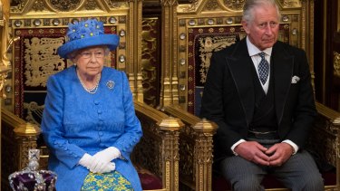 The Queen and Prince Charles, instead of his father, attend the state opening of Parliament.