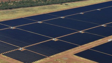 The Nyngan solar plant near Dubbo, NSW, built by AGL with government help, got the ball rolling on large-scale solar plants.