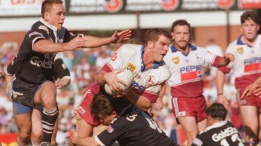 NRL star Ian Roberts was concussed more than a dozen times during his 12-year professional career. 