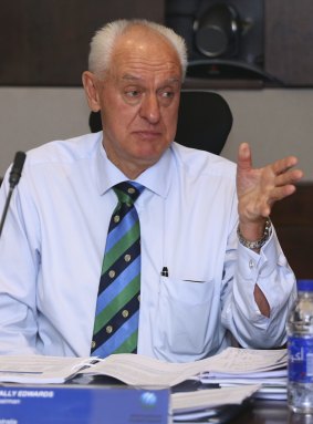 Cricket Australia chairman Wally Edwards.