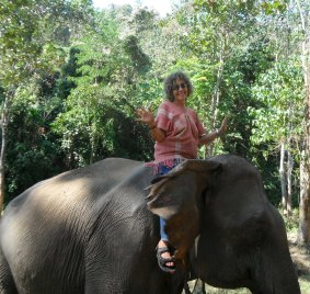 Jennifer, a former librarian,  moved to Chiang Mai in Thailand.