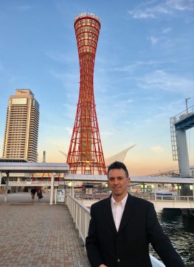 Ian Wilkinson, pictured in Kobe, Japan, is a partner in a farming business he hopes will cater to local markets, and the demands of exotic Chinese medicine.