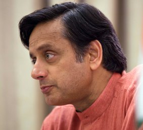 Nationalist with a global outlook: Shashi Tharoor, the chairman of India's parliamentary committee on foreign affairs.