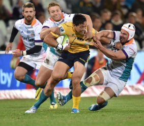 Christian Lealiifano in action against the Cheetahs last year.