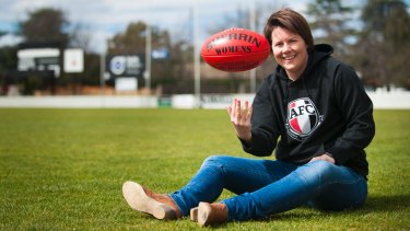 Crime fighter and footballer Bec Goddard will coach the Crows