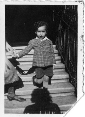 Author Susan Faludi's father Istvan as a child in Brazil, where the family fled after the end of World War II.
