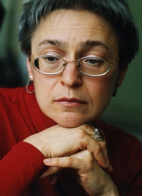 Slain Russian investigative journalist Anna Politkovskaya 