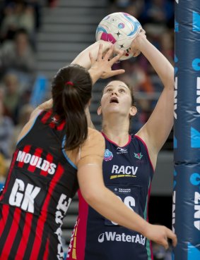 Goalshooter Karyn Bailey was best on court in a scrappy game for the Vixens.