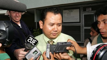 Muhammad Rifan, seen here in 2006, detailed corruption allegations before the executions took place. 