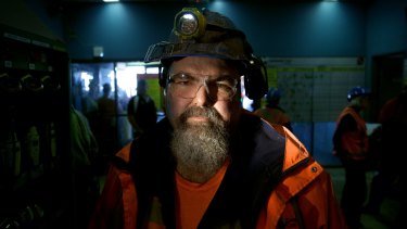 Springvale mine worker John Tilley faced an uncertain future.