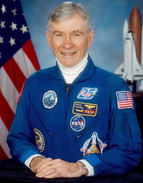 Astronaut and space shuttle commander John Young. 