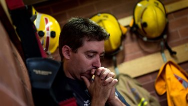 CFA fireman Travis Harris has suffered from post traumatic stress and is speaking out to help other emergency services workers who are struggling.