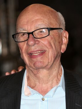 Grip slipping: News Corp chairman Rupert Murdoch