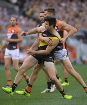 Trent Cotchin in action