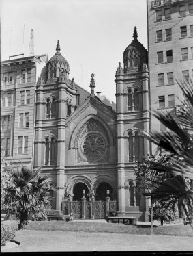 The Great Synagogue, Sydney in 1928.