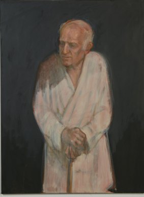Ann Cape visited dementia sufferers in nursing homes to create portraits including Solitude.