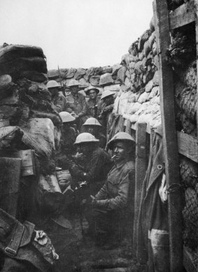 Australians in the trenches knew that "Parapet Joe" could catch an unwary head above that parapet in half a second.