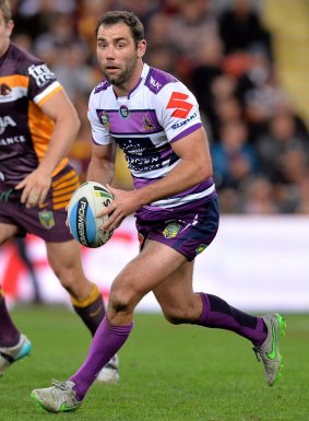 Injury cloud: Melbourne Storm captain Cameron Smith is  battling illness.