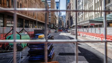 Construction of the light rail line along George Street has already been delayed.