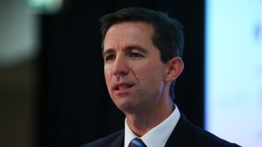 Education Minister Simon Birmingham has outlined plans to collect HECS debt from deceased estates and graduates now based overseas.