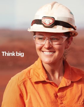 Elliott has pushed for BHP to "think big" in revamping its operations, taking a line from the miner's new advertising campaign.