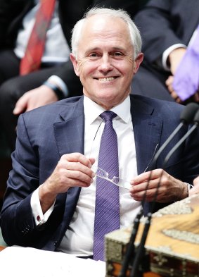 The Prime Minister Malcolm Turnbull 