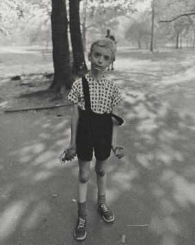 <i>Child with toy hand grenade, in Central Park</I> (1962)