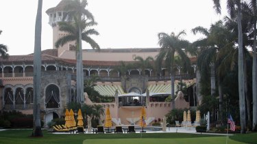 In the path of the hurricane: US President Donald Trump's Mar-a-Lago estate in Palm Beach, Florida. 