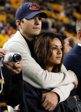 "My first real kiss ever was with him on the show": Mila Kunis.