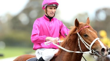 Targeted: Jockey Tye Angland found his car damaged after a luckless day at Rosehill on Saturday. 
