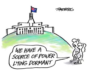 Illustration: Ron Tandberg.