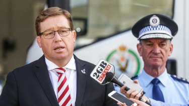 Deputy Premier and Justice Minister Troy Grant says the changes will make it "quicker and easier" for law enforcement to take action against gangs, including "bikies".