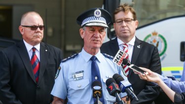 NSW Police Commissioner Andrew Scipione has announced new laws targeting organised crime gangs.