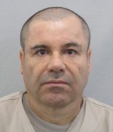 Undated handout photograph of drug lord Joaquin "El Chapo" Guzman distributed by Mexico's Attorney General's Office on Monday.