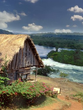 The White Nile passes through some stunning countryside. 