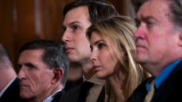 Trump's top aides Jared Kushner and Steve Bannon have clashed have clashed repeatedly in recent weeks.