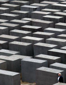 Berlin's Holocaust memorial is a haunting reminder of what anti-Semitism once led to.