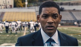 Will Smith plays neuropathologist Dr Bennet Omalu who discovered a football-related brain trauma, CTE.