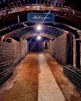 'The Drives' at Seppelt have 3km of underground cellars.