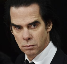 Grieving: Nick Cave.