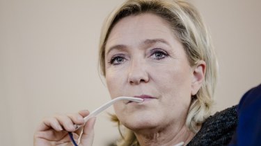 Marine Le Pen, leader of the French National Front, is considered an outside chance in next year's presidential election in France.