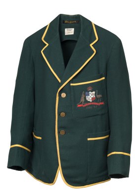 The blazer worn by Don Bradman during his first series as Australian captain sold above estimates.