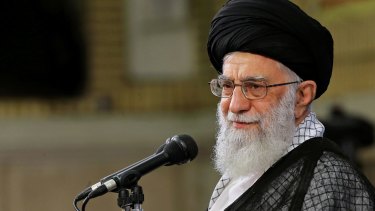 Iran's Supreme Leader Ayatollah Ali Khamenei. 