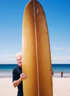 Sydney surfboard shaper Denny Keogh of Keyo Surfboards. 