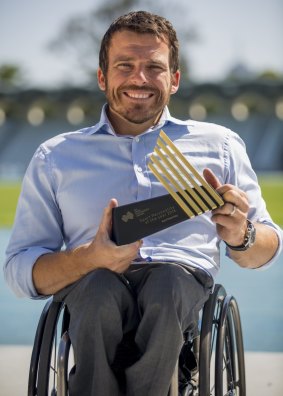 Paraylmpian Kurt Fearnley: Sport Personality of the Year.